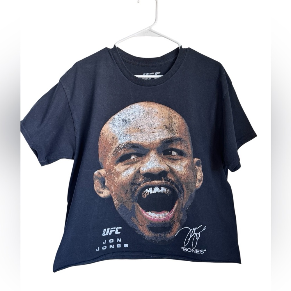 UFC Jon Jones Black Graphic Tee